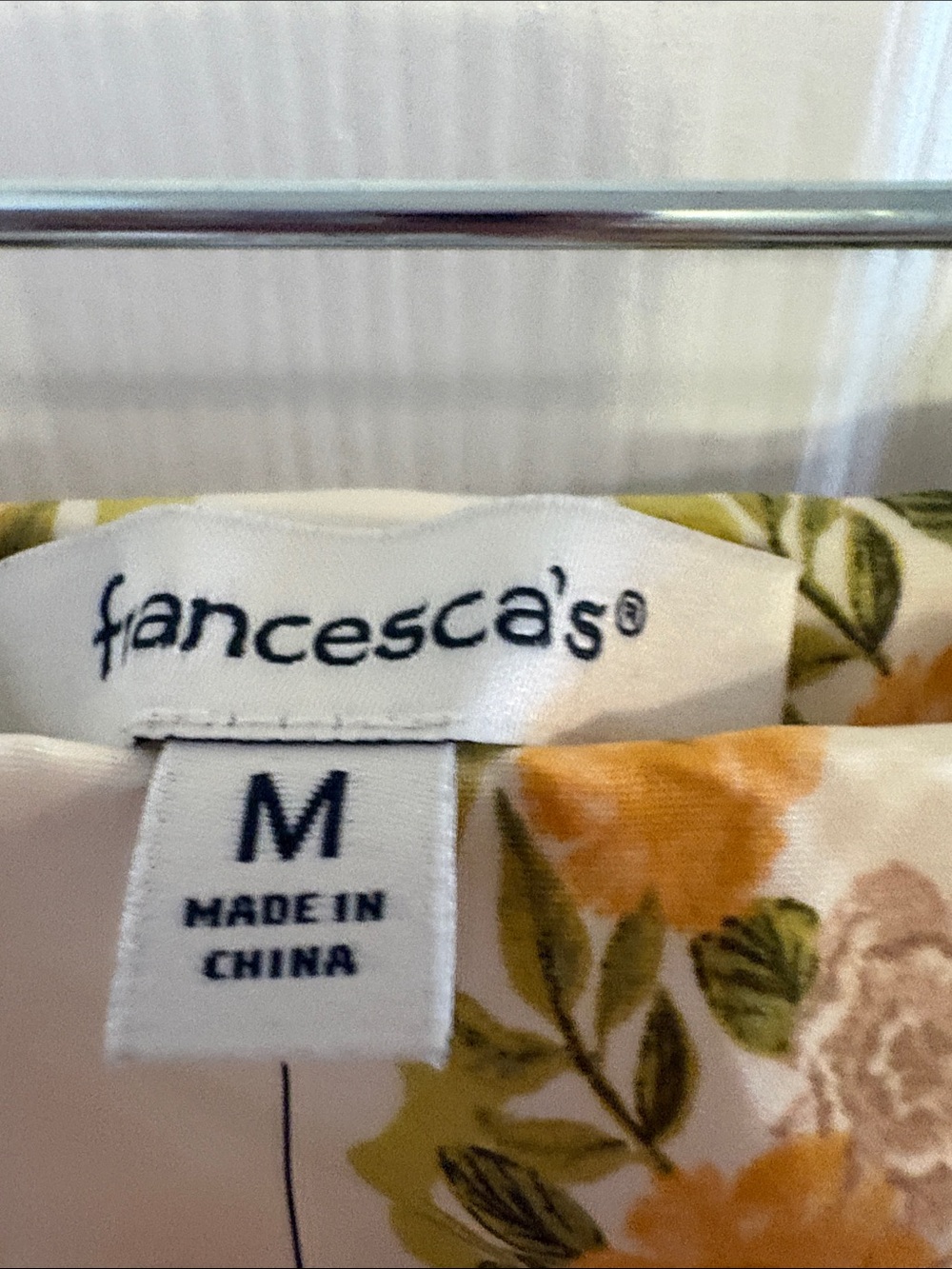 Cottagecore Cream with Yellow & Olive Green Floral Print Maxi Skirt - Picture 2 of 3